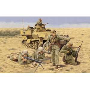   35 German Afrika Korps Infantry El Alamein 1942 (4) Toys & Games