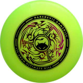 Neon Green Daredevil 175 g Ultimate Frisbee Game Disc  