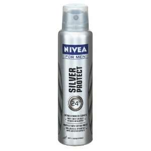Nivea for Men Silver Protect Anti Bacterial Antiperspirant Spray 150 