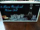 Anchor Hocking 8pc Wexford Wine Set   Unopened Original