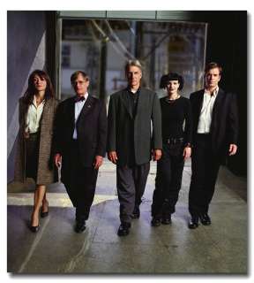 NCIS Special Agent Full Team Cast Group Shot Rare Wall Print New Silk 