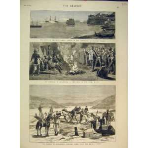    1879 Campaign Afghanistan Camels Indus Attock Ship