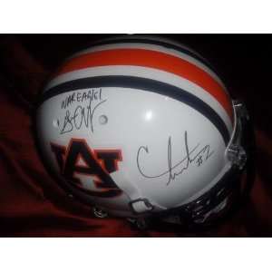 com Auburn Tigers Pro Line Helmet Signed / Autographed by Gene Chizik 