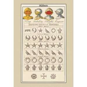    Helmets and Distinction of Houses 24x36 Giclee