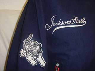 Jackson State Univ. Tigers Heavyweight Racing Jacket  