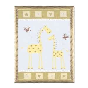  Giraffe Mom & Baby Art Baby