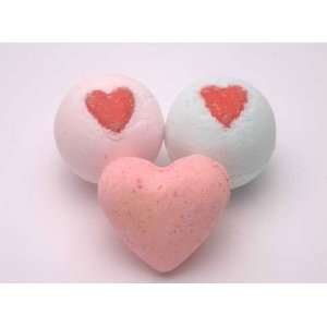  Heart Bath Bombs 