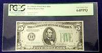 Series 1934 DGS Mule Federal Reserve Note PCGS 64PPQ SEE VIDEO 