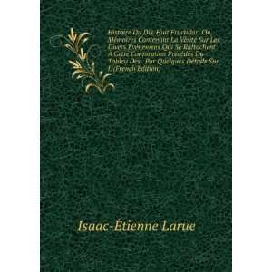   DÃ©tails Sur L (French Edition) Isaac Ã?tienne Larue Books