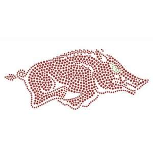  RHINESTONE RAZORBACK HOG TRANSFER   FILLED Kitchen 