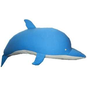  travelin isadora dolphin  2 foot neck pillow