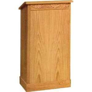  Deluxe Grape Leaf and Vine Carving Group Lectern Kitchen 