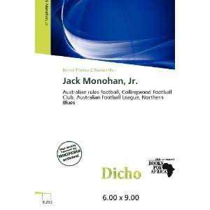    Jack Monohan, Jr. (9786200669841) Delmar Thomas C. Stawart Books