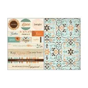  Authentique Gathering Double Sided Cardstock Die Cuts 4X6 