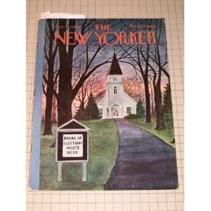 1964 The New Yorker Magazine John Updike   English 