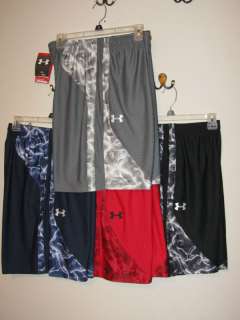 NWT UNDER ARMOUR MENS LIGHTENING BOLT SHORTS AWESOME  