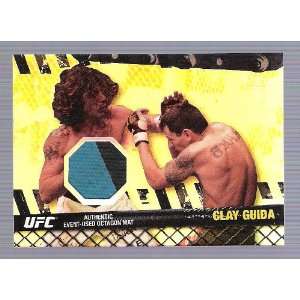 Topps UFC   Clay Guida   Event Used Octagon Mat Card 