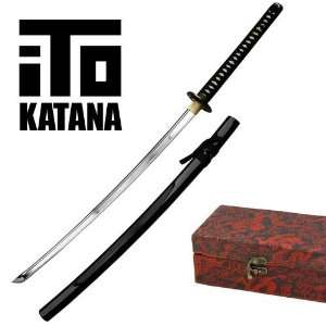  Samurai Sword Boxed Uesugi Kenshin ITO Katana Model 410 