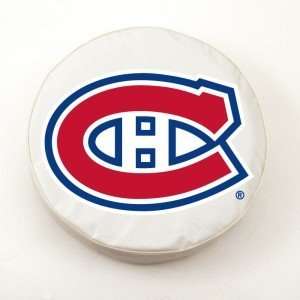  Montreal Canadiens White Tire Cover, Small Sports 