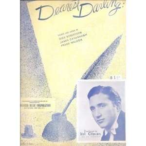  Sheet Music Dearest Darling Val Orman 14 