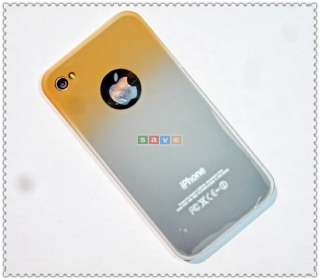 Orange snap hard Case Cover Apple iPhone 4 VERIZON AT&T  