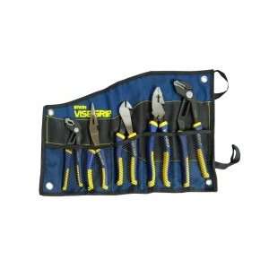  5 Piece GrooveLock/Traditional Pliers Roll Up Bag 