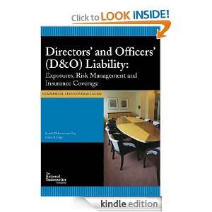 Directors & Officers Liability Coverage Guide Joseph , Esq Monteleone 