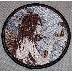  Amy Brown Fairy Autumn Whispers Embroidered PATCH 
