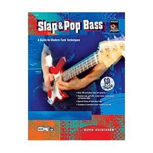  Slap & Pop Bass   Book/CD Musical Instruments