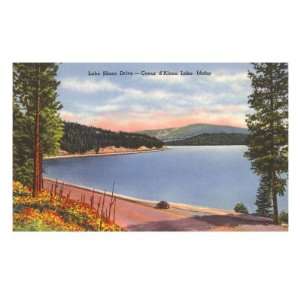  Lake Coeur dAlene, Idaho Premium Poster Print, 16x24 
