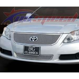  2008 2009 Toyota Avalon Polished Wire Mesh Grille 2PC   E 