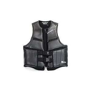  Oneill Law USCG Vest (Black/Black) Large   Wake Vests 2012 