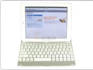 Ultrathin Mobile Wireless Bluetooth Keyboard Dock Case For iPad 2 The 