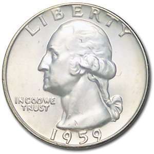   Uncirculated Washington Silver Quarters (Mixed Dates) 