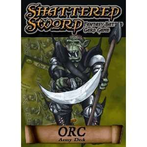  Shattered Sword Orc Army Deck Toys & Games