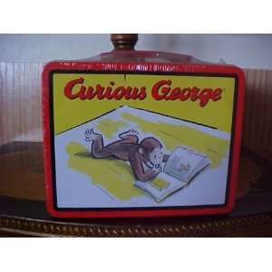 Curious George Reading (Limited Edition Collectors Tin / Lunch Box 