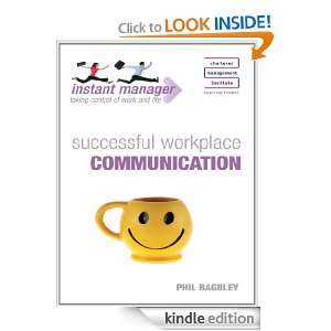 Instant Manager Successful Workplace Communication Successful 