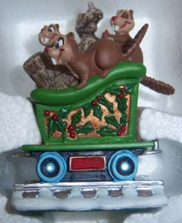 DANBURY MINT DISNEY Goofys Yuletide Express CHRISTMAS TRAIN 