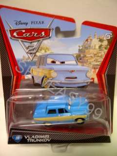 Disney Pixar Cars 2 Vladimir Trunkov # 28 Newly Released  
