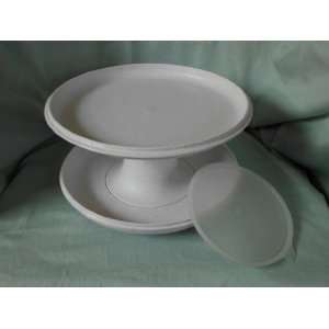   Serve It All Chip Dip Set / Cake Server 10 1/2 X 6 