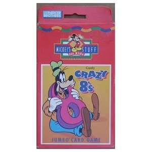 Goofy Crazy 8`s Jumbo Card Game 