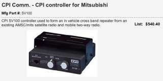   Mitsubishi Satellite Radio Repeater AMSC/mits Motorola Mobile VHF/UHF