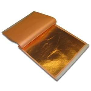   Genuine Copper Leaf Booklet (25 Sheets/Transfer Type) 