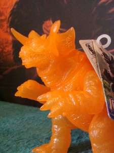 2002 BANDAI GMK ORANGE BARAGON W/ TAG LIMITED godzilla  