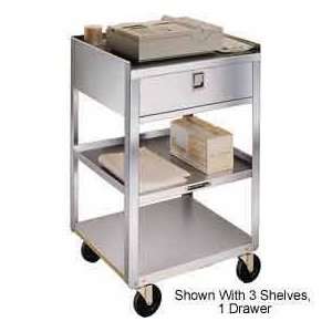  Lakeside® Stainless Steel Equipment Stand, 2 Shelves, 2 