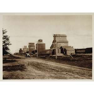  1926 Grain Elevators Granario Manitoba Province Canada 