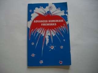 Book Advanced Homemade Fireworks Butokukai 1986 B 103  