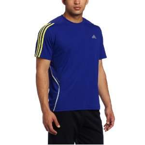  Adidas Mens Response 3 Stripes Short Sleeve Tee Sports 