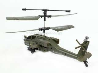 UDI U803 3.5CH Infrared Apache Armed RC Helicopter Gyro  