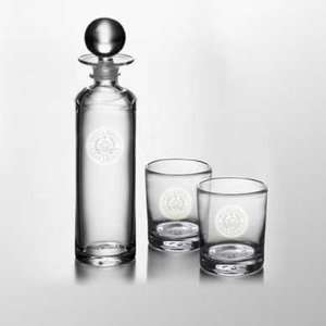  Villanova Decanter & Two Double Old Fashioned Glasses by 